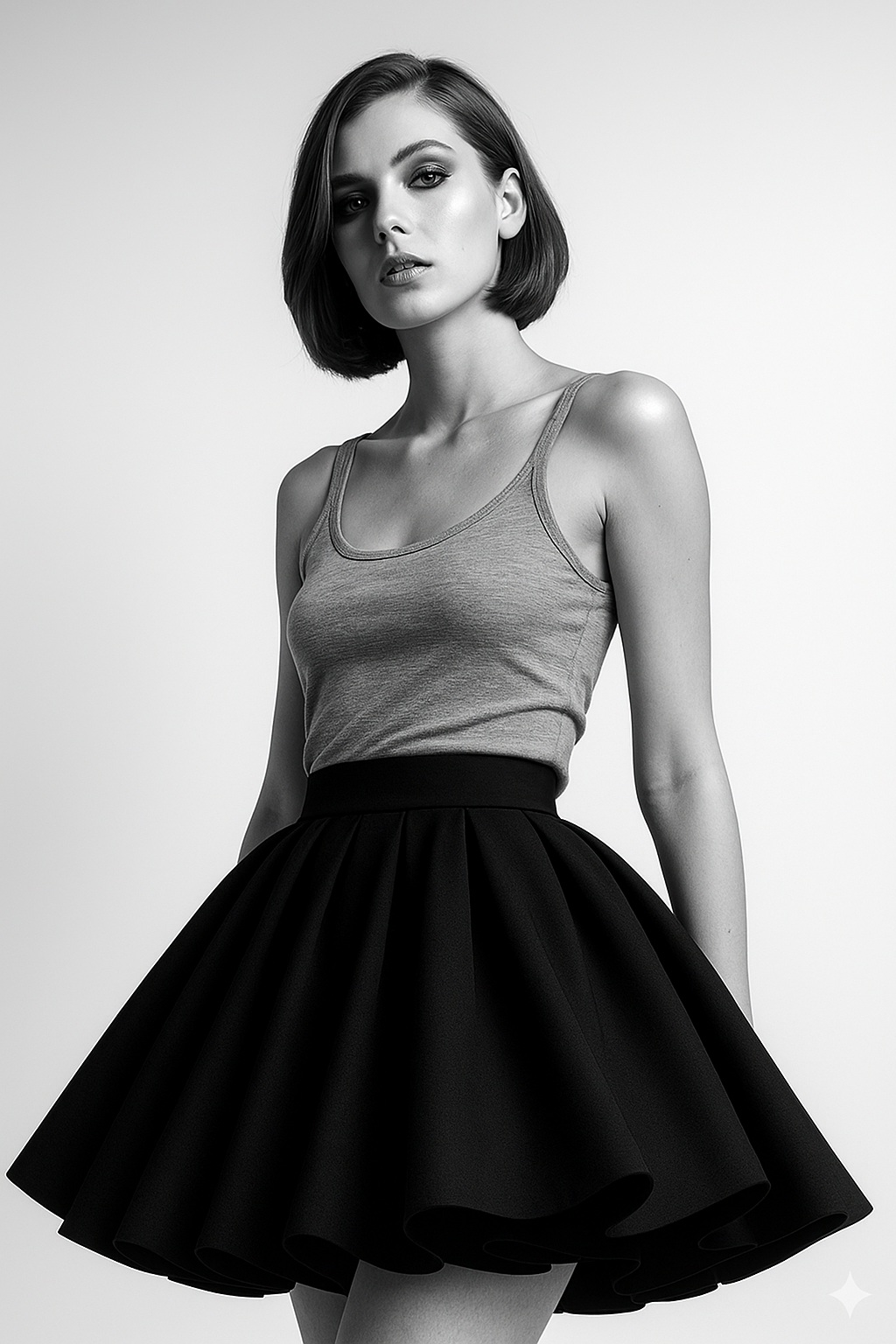 Unkein Black Skirt